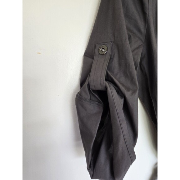 New York & Company Dress Womens 6 Trench Office Business Travel Tactical Belted - Picture 4 of 9